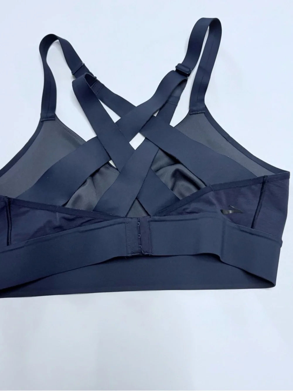 Brooks Navy Blue Strappy Comfort Sports Bralette‎ - 32 A/B Women Intimates